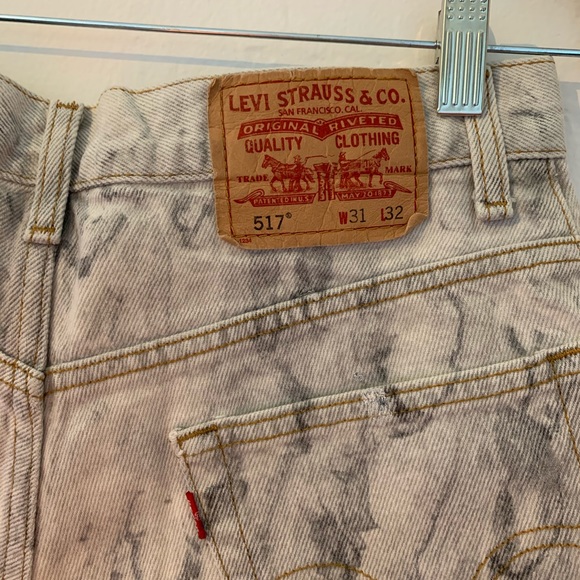 Levi’s grey marble denim shorts - Picture 4 of 4